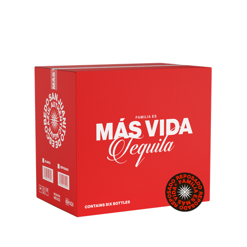 Reposado Más Vida Tequila 750ml Case